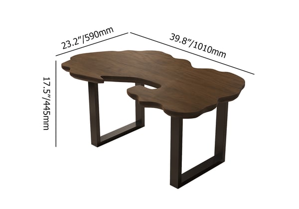 Japandi Rustic Coffee Table