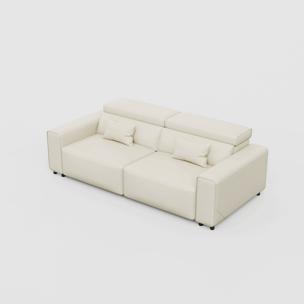 Japandi Convertible Sleeper Sofa With Power Extension – Ease Bed