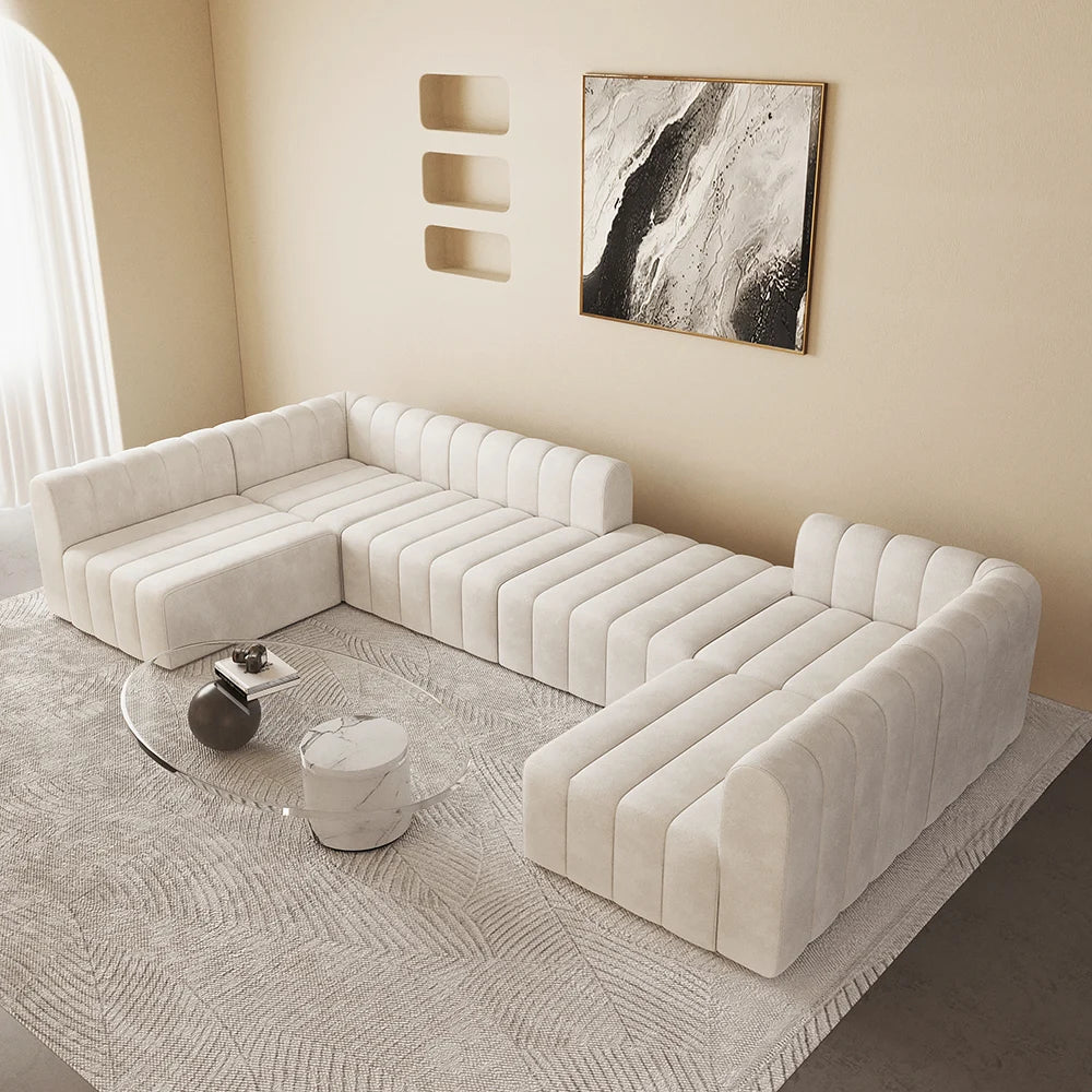 Japandi Pit Sectional Sofa