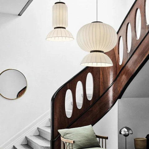 Japandi Ceramic Dome Pendant Light – Arga