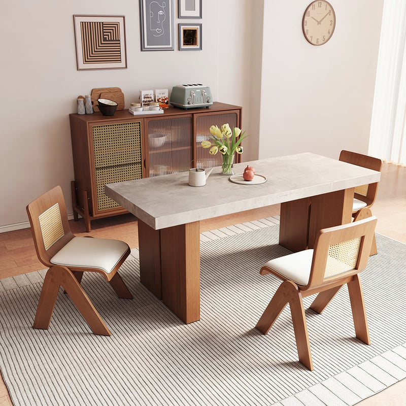 Japandi Walnut Dining Chair (x2)