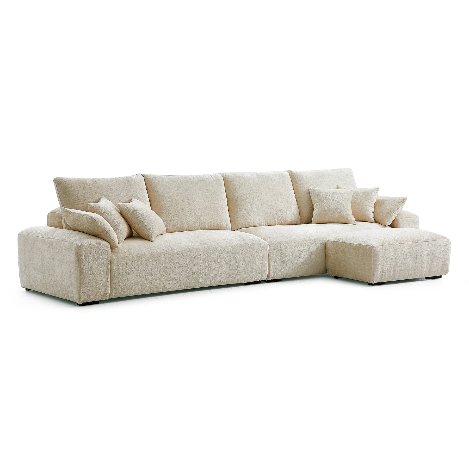 Japandi Beige Sofa