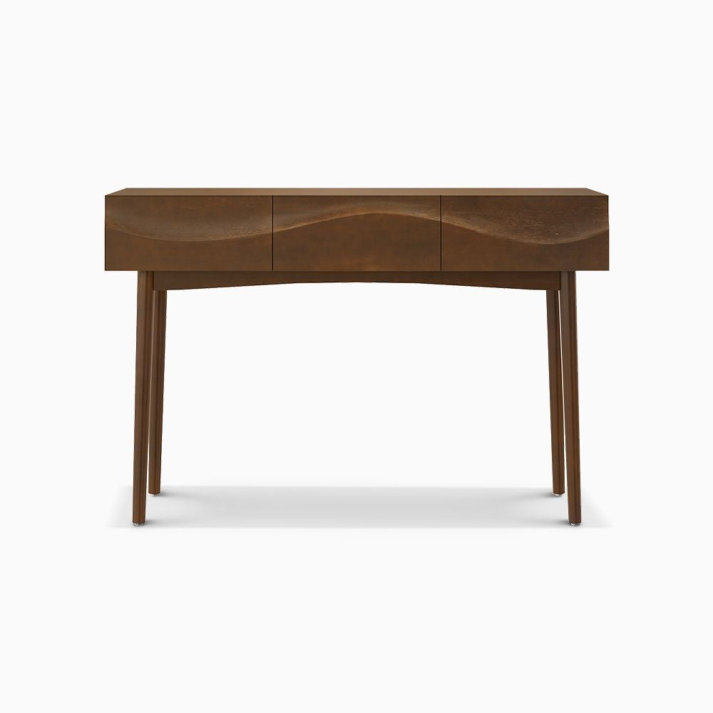 Japandi Solid Wood Console Table