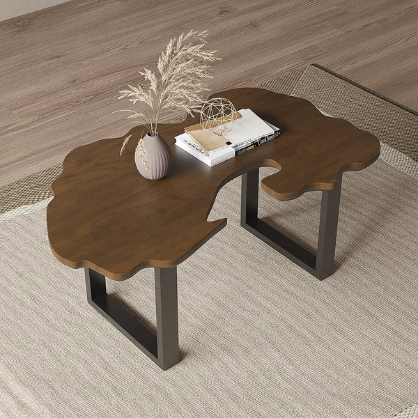 Japandi Rustic Coffee Table