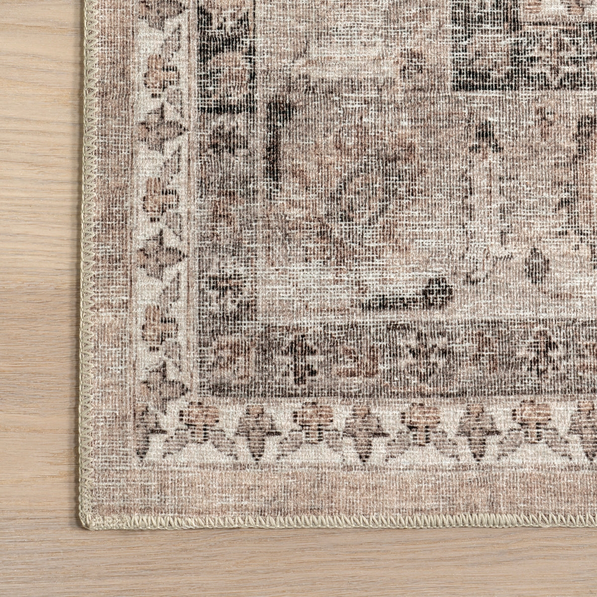 Japandi Washable Low Pile Rug - Keyara – view 3