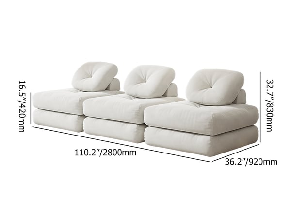 Japandi Convertible Sofa