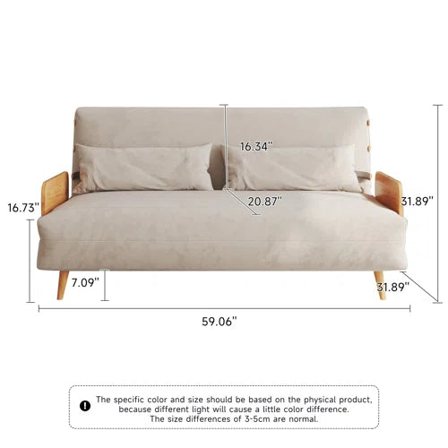 Japandi Sofa Bed