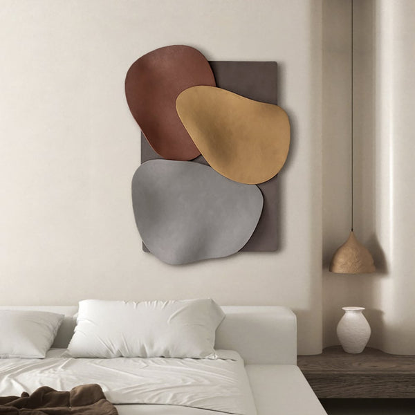 Japandi 3D Metal Wall Art