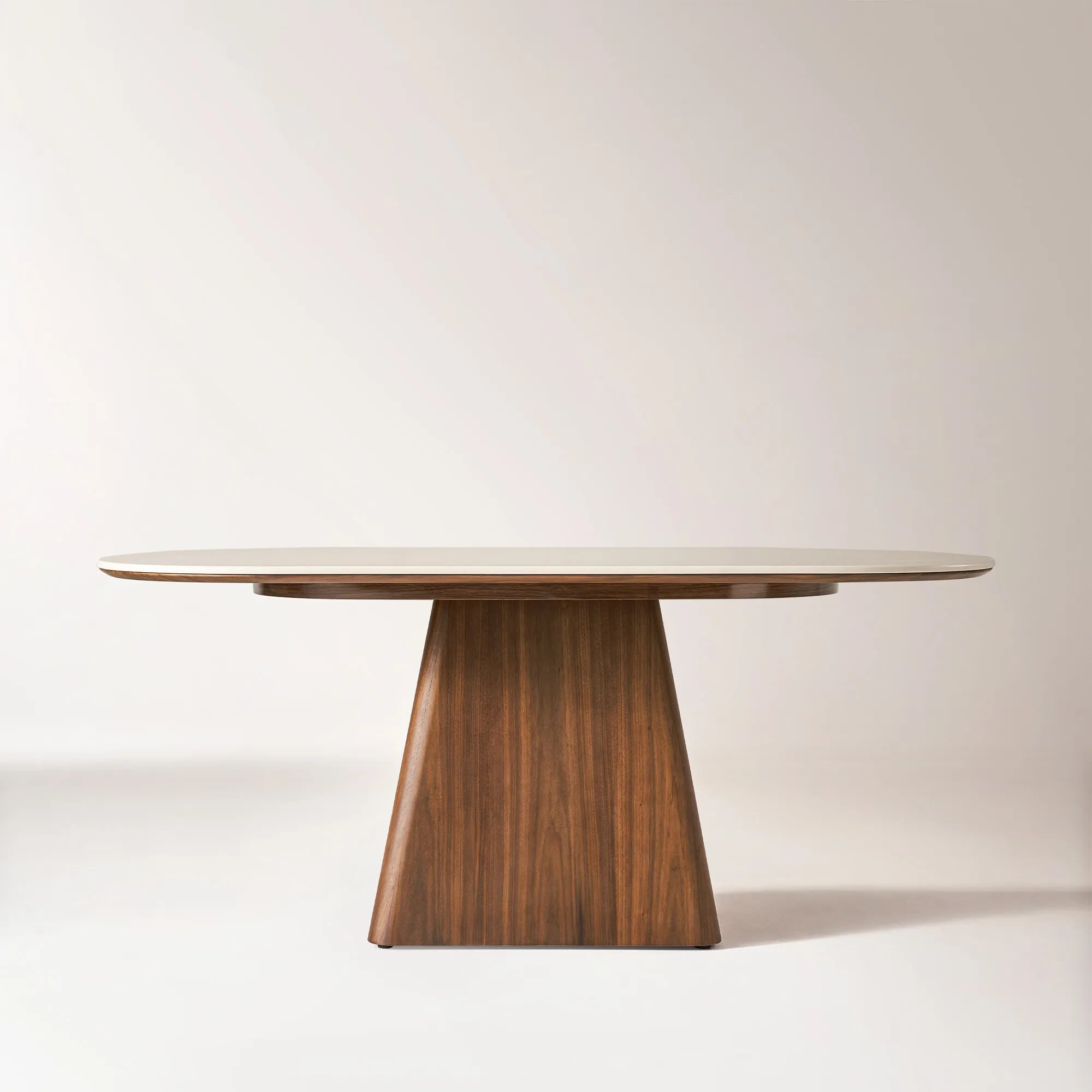 Japandi Stone & Wood Table