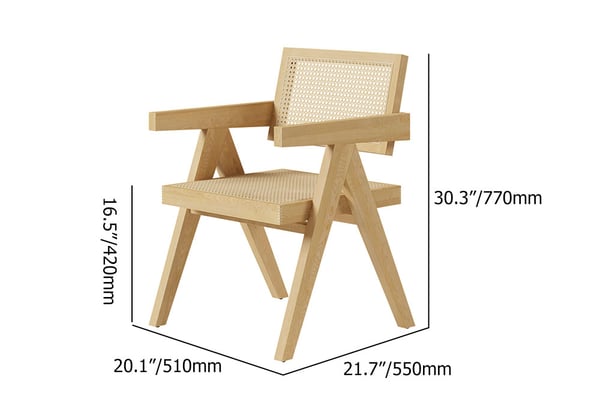 Japandi Rattan Chair