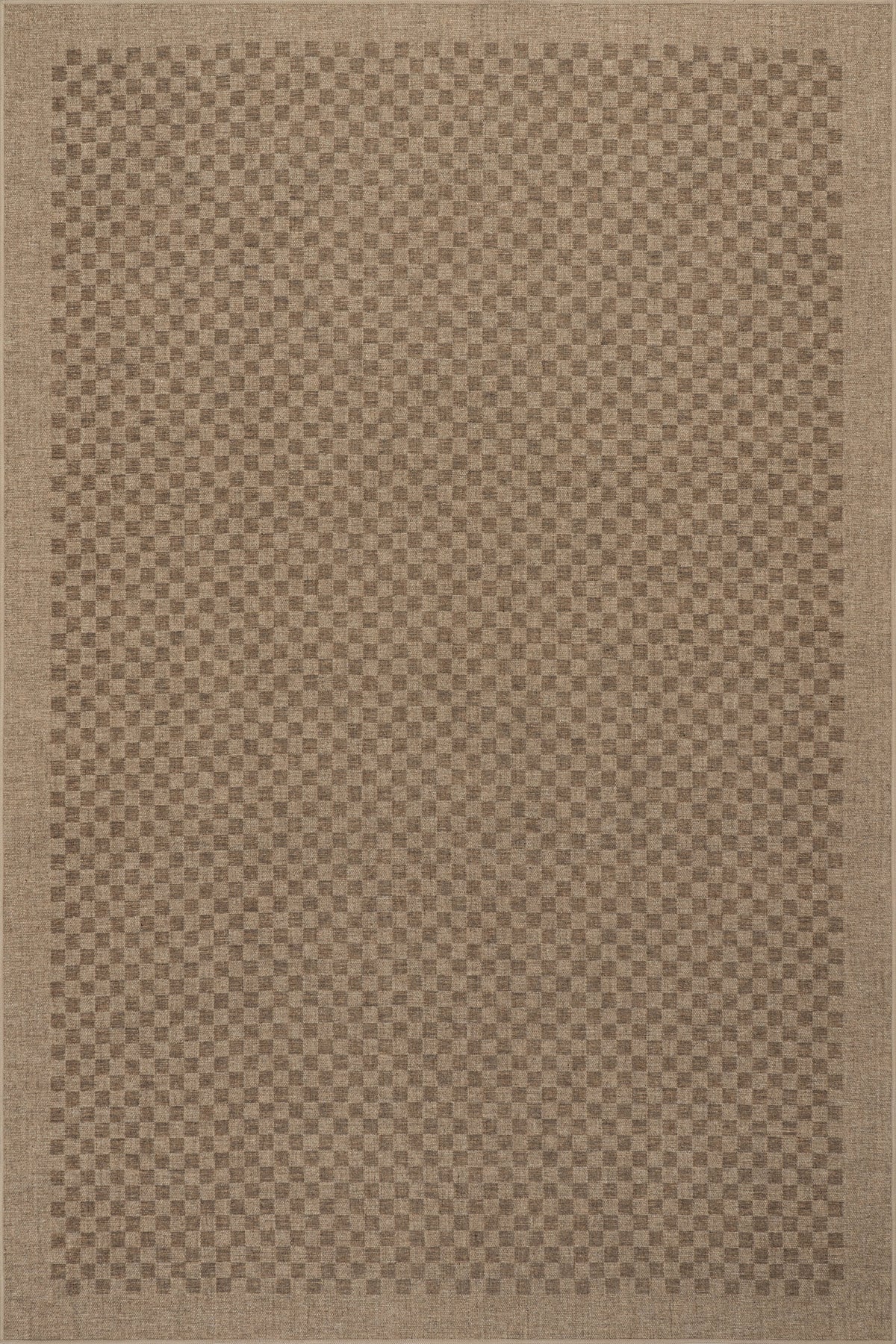 Japandi Washable Checkered Rug by Nate Berkus - Watts