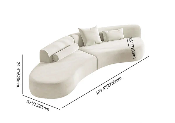 Japandi 4 Seater Sofa