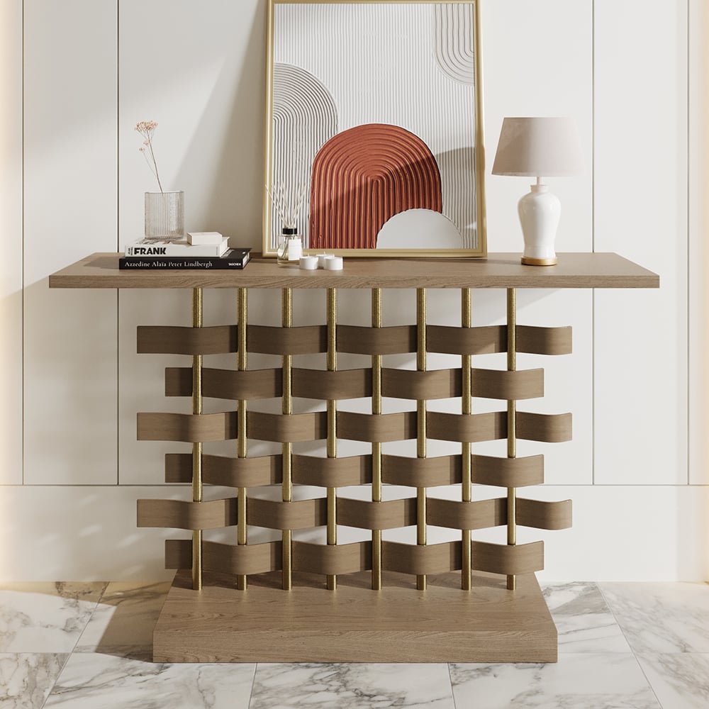 Japandi Modern Console Table