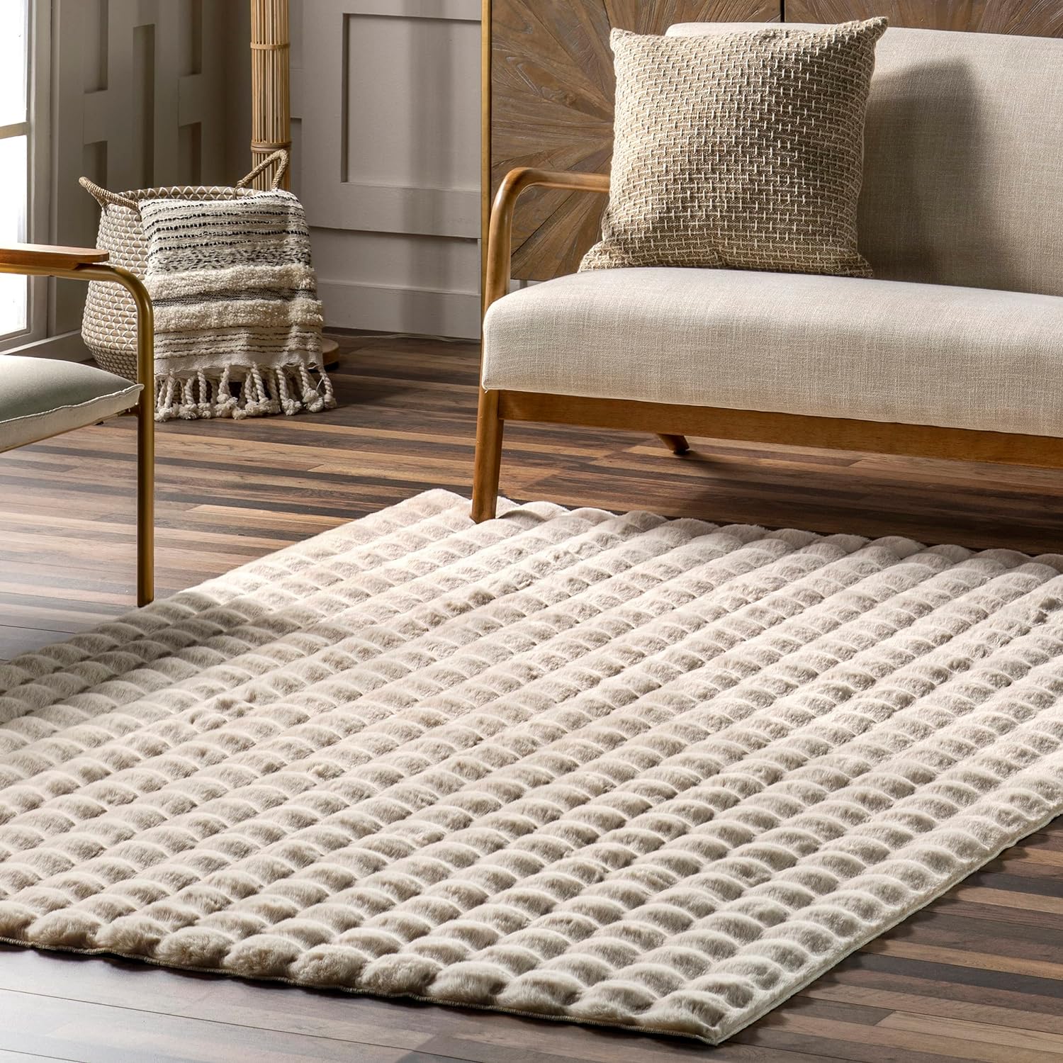 Japandi Plush Cloud Area Rug