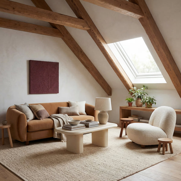 Japandi Handwoven Jute Blend Rug - Perfect