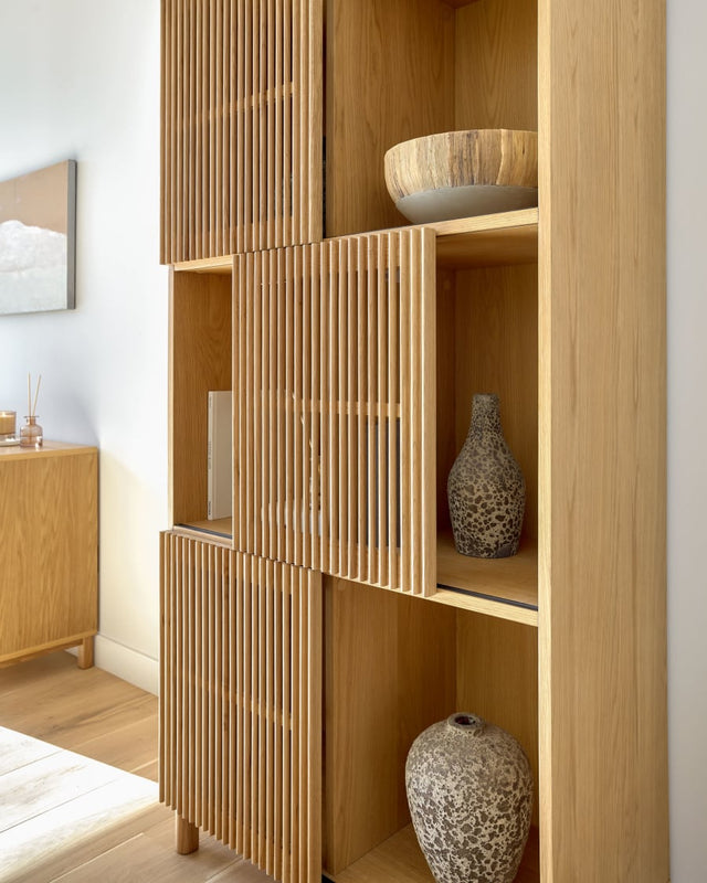 Japandi Solid Oak Shelf