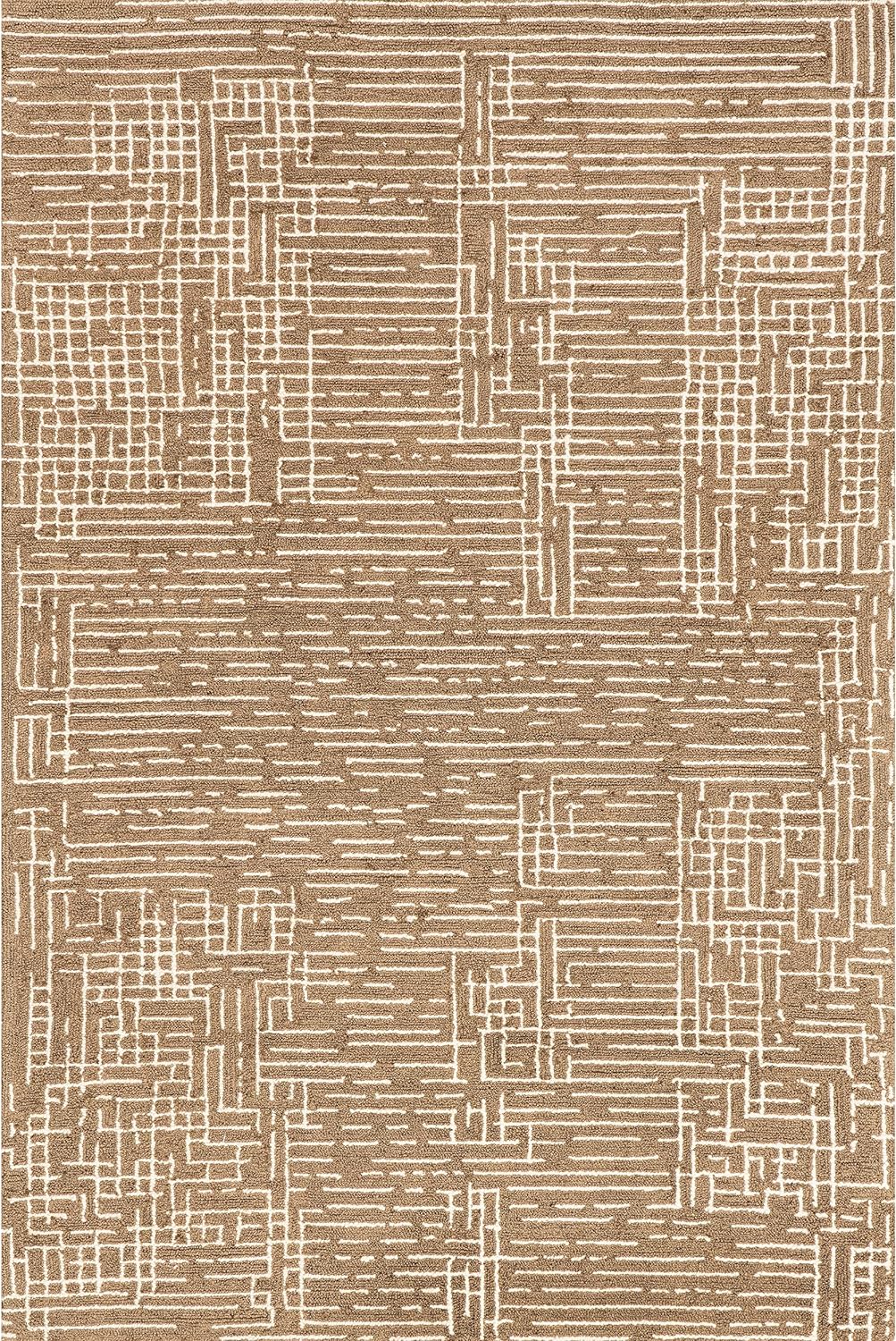 Japandi Jute and Wool Rug