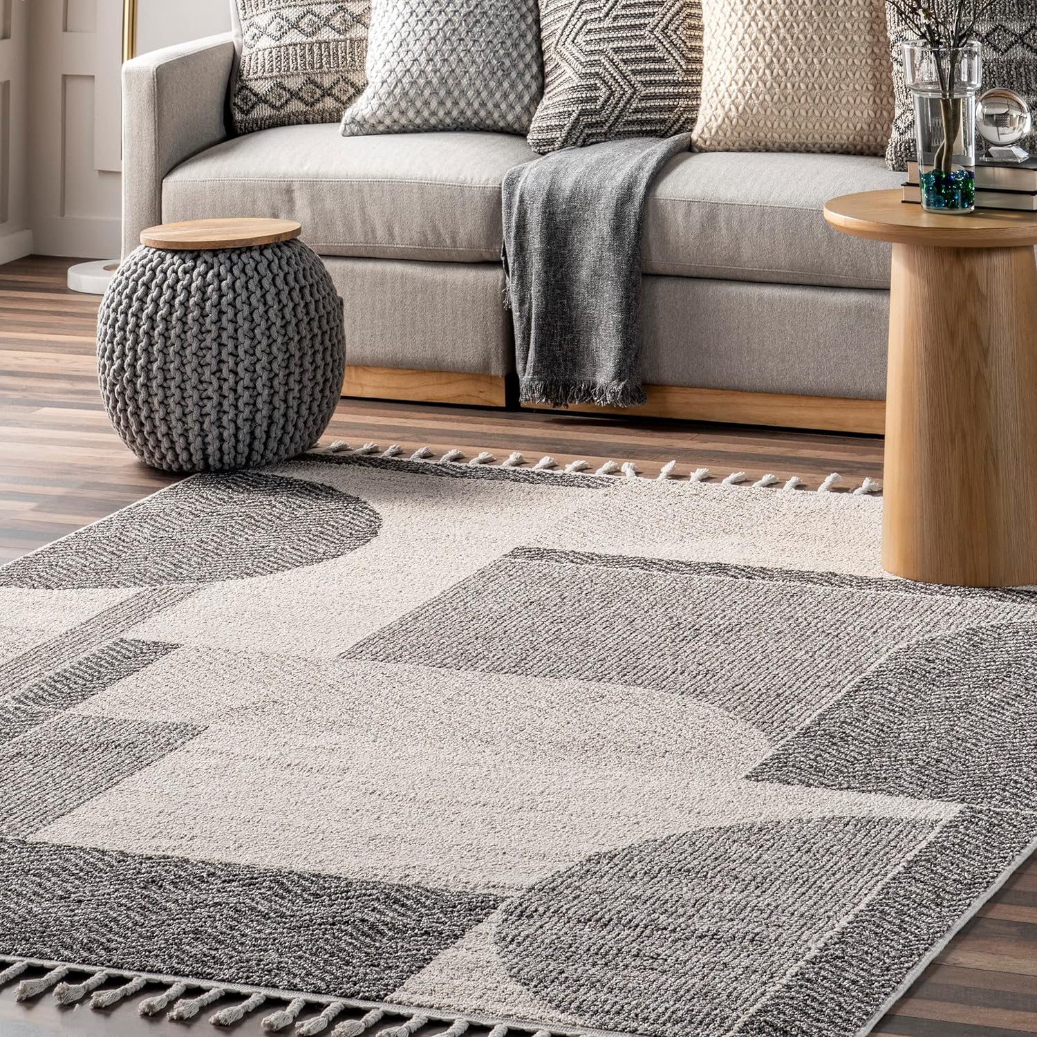 Japandi Lattice Rug