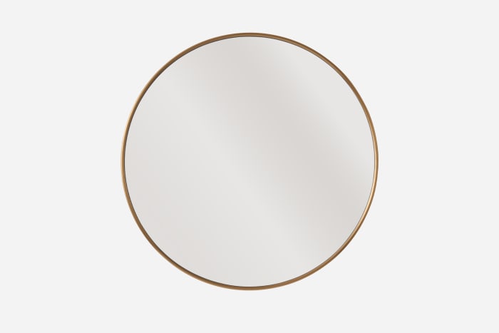 Japandi Round Wall Mirror