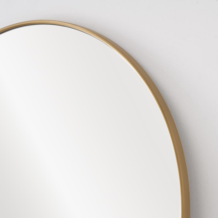 Japandi Round Wall Mirror