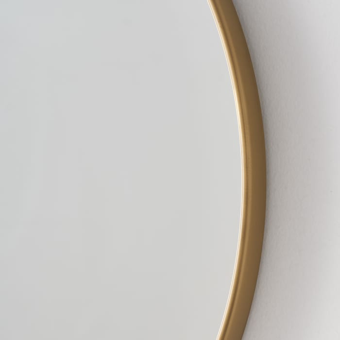 Japandi Round Wall Mirror