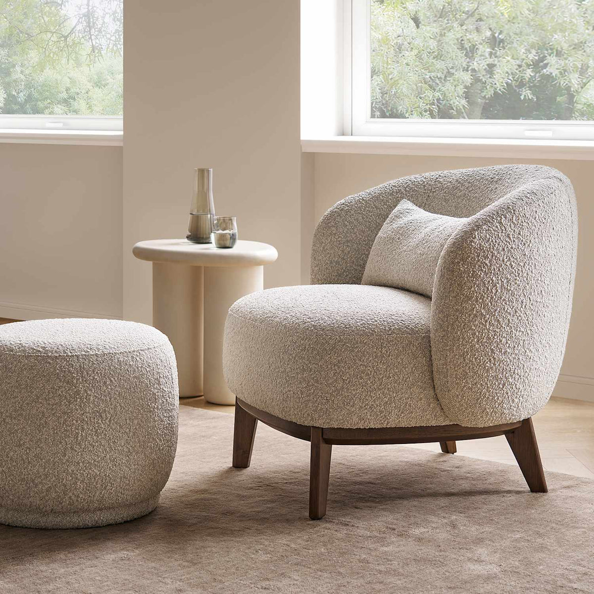 Avery armchair in a room
