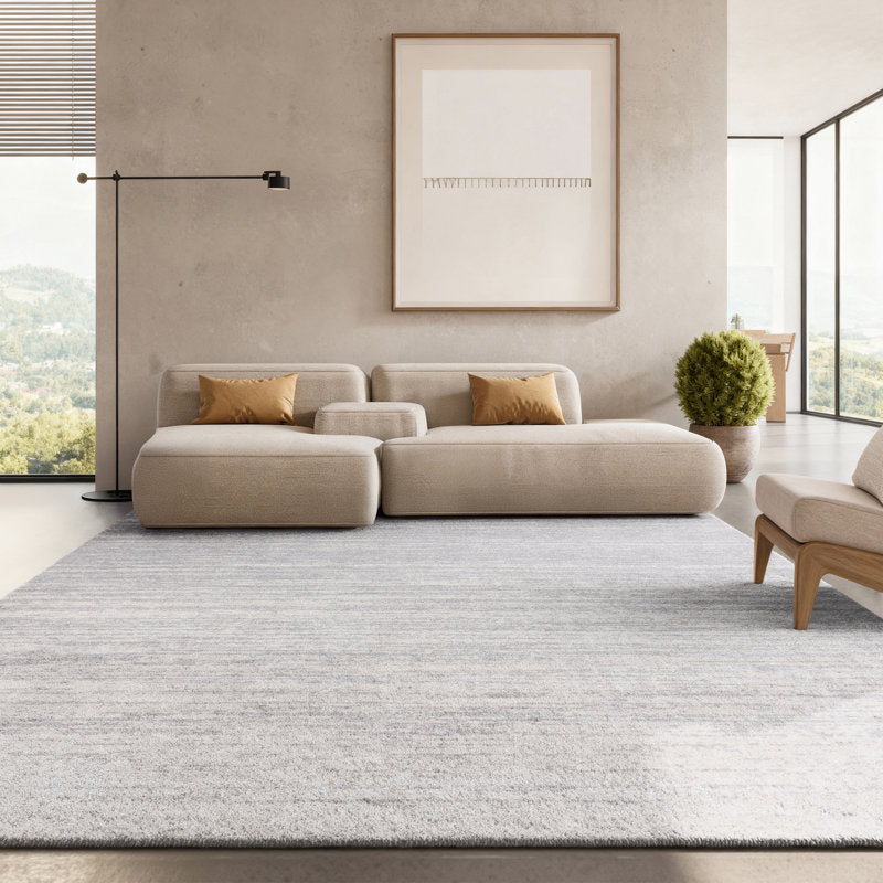 Japandi Gray Jute Blend Rug - Bethlyn – view 2
