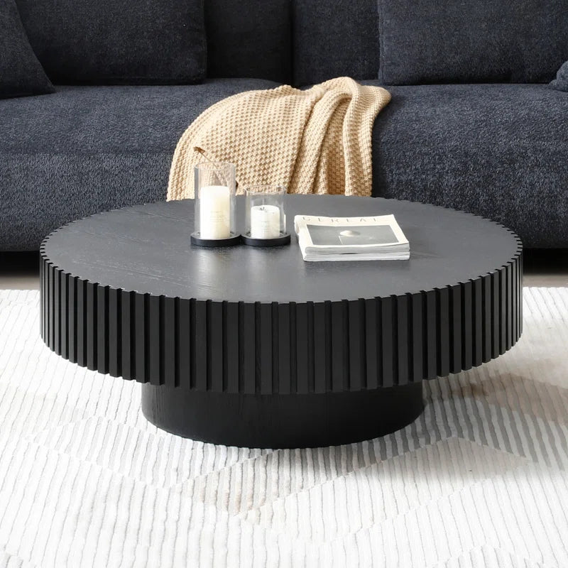 Black Japandi Coffee Table