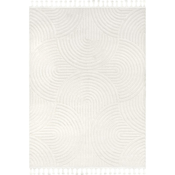 Japandi Geometric Arched Rug
