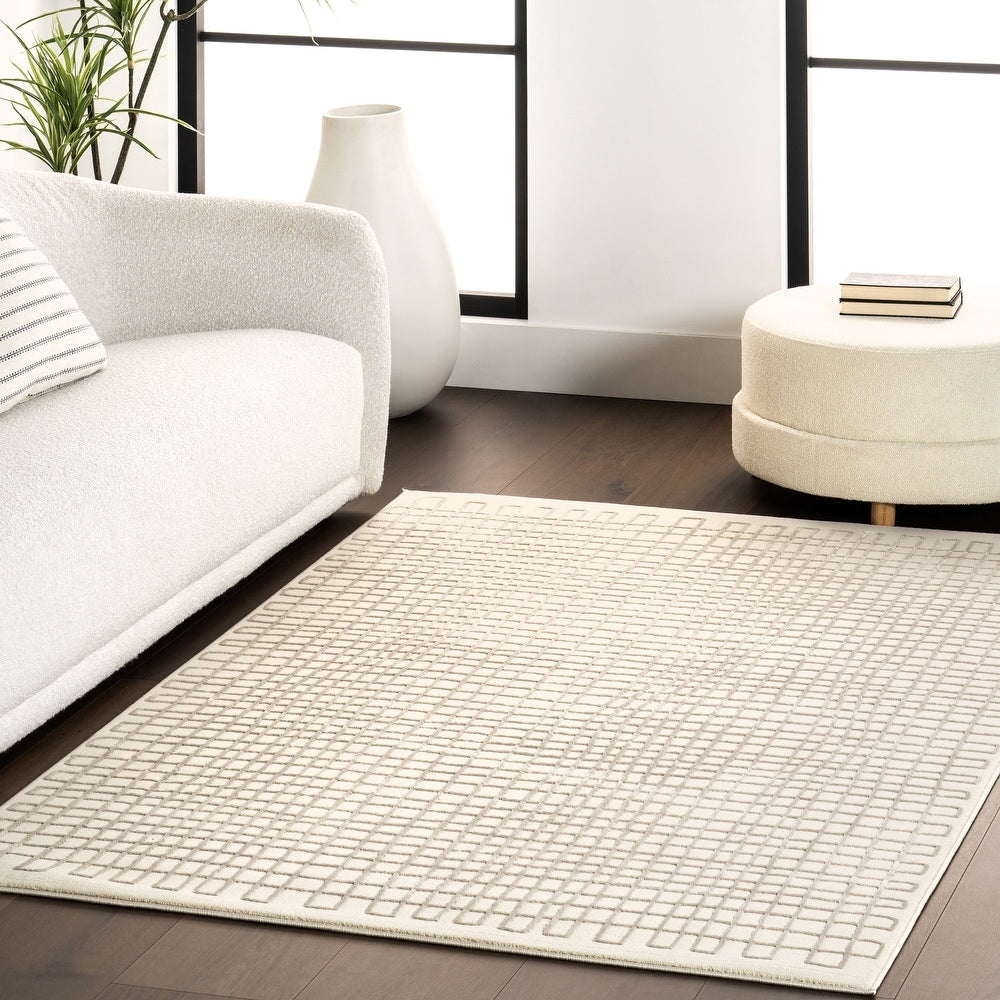 Japandi Stacked Lines Rug