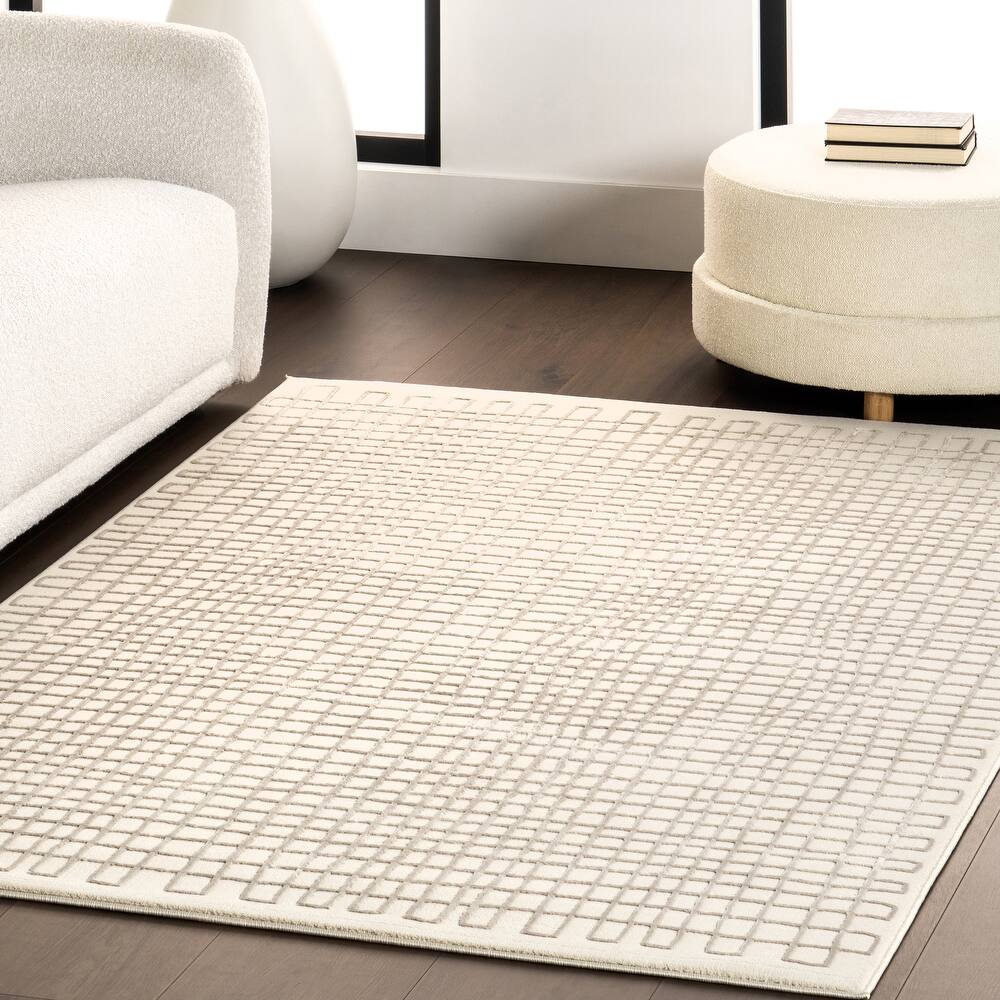 Japandi Stacked Lines Rug