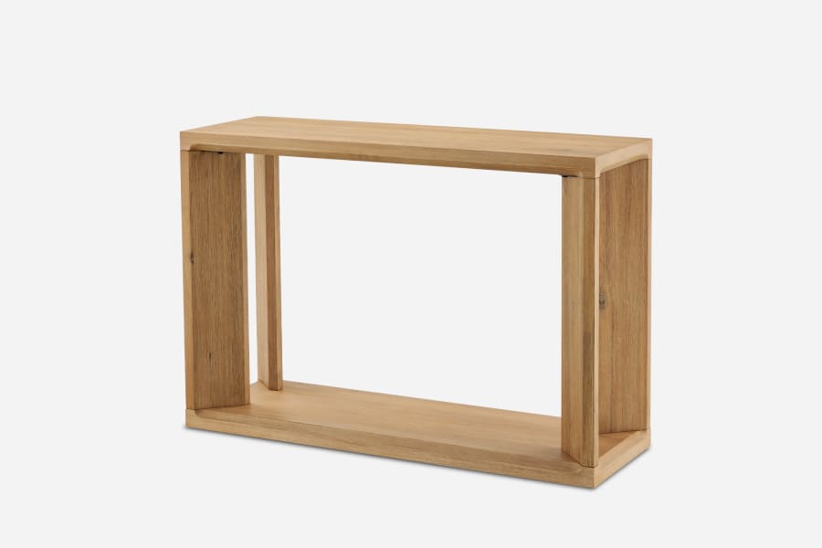 Japandi Wooden Console Table