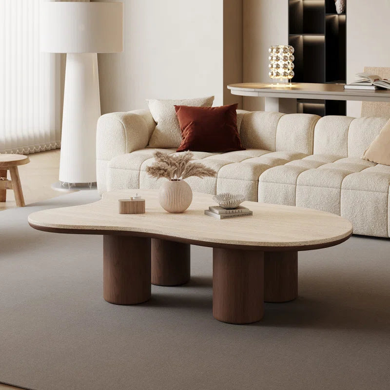 Cloud-Shaped Modern Coffee Table - Masiyah