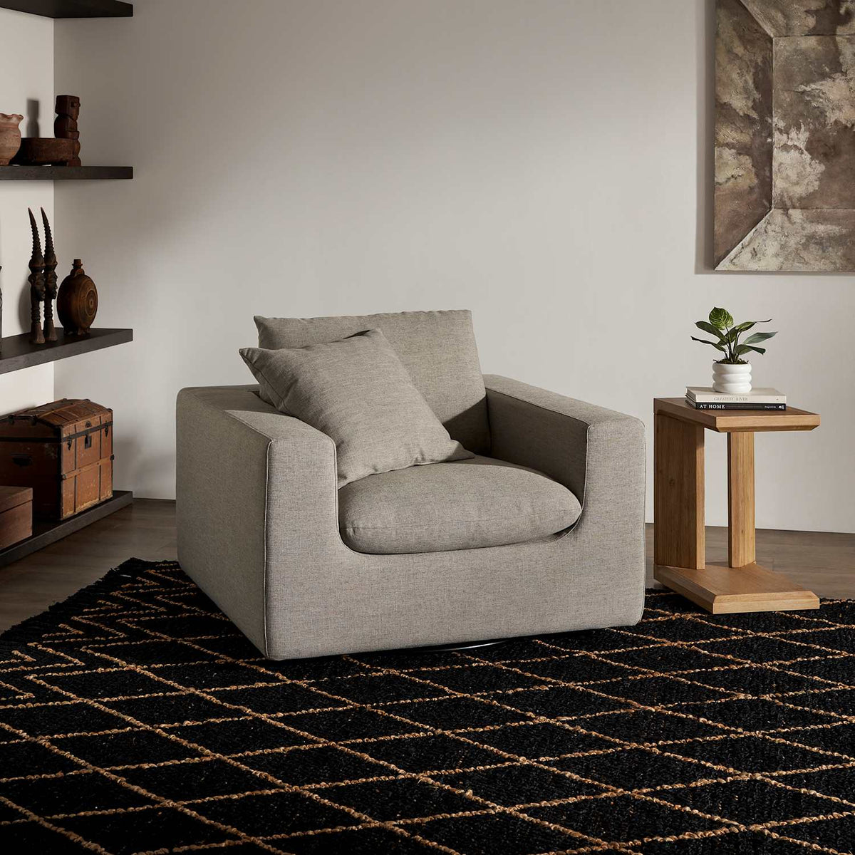 Dawson armchair in a room