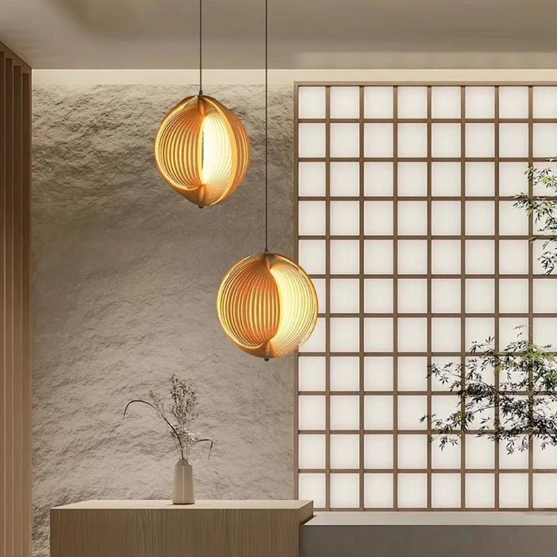 Wooden Japandi Pendant Light Japandistore® — free download