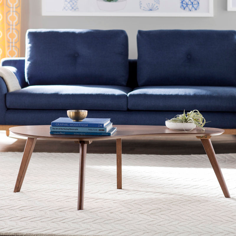 Japandi Solid Wood Coffee Table - Driskill – view 2