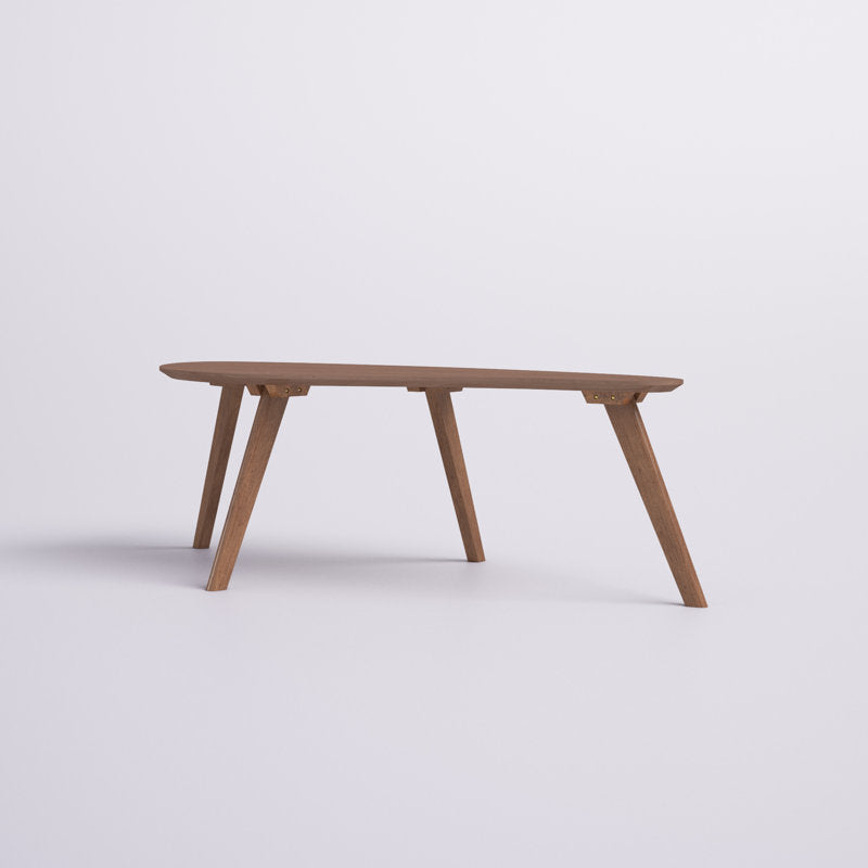 Japandi Solid Wood Coffee Table - Driskill