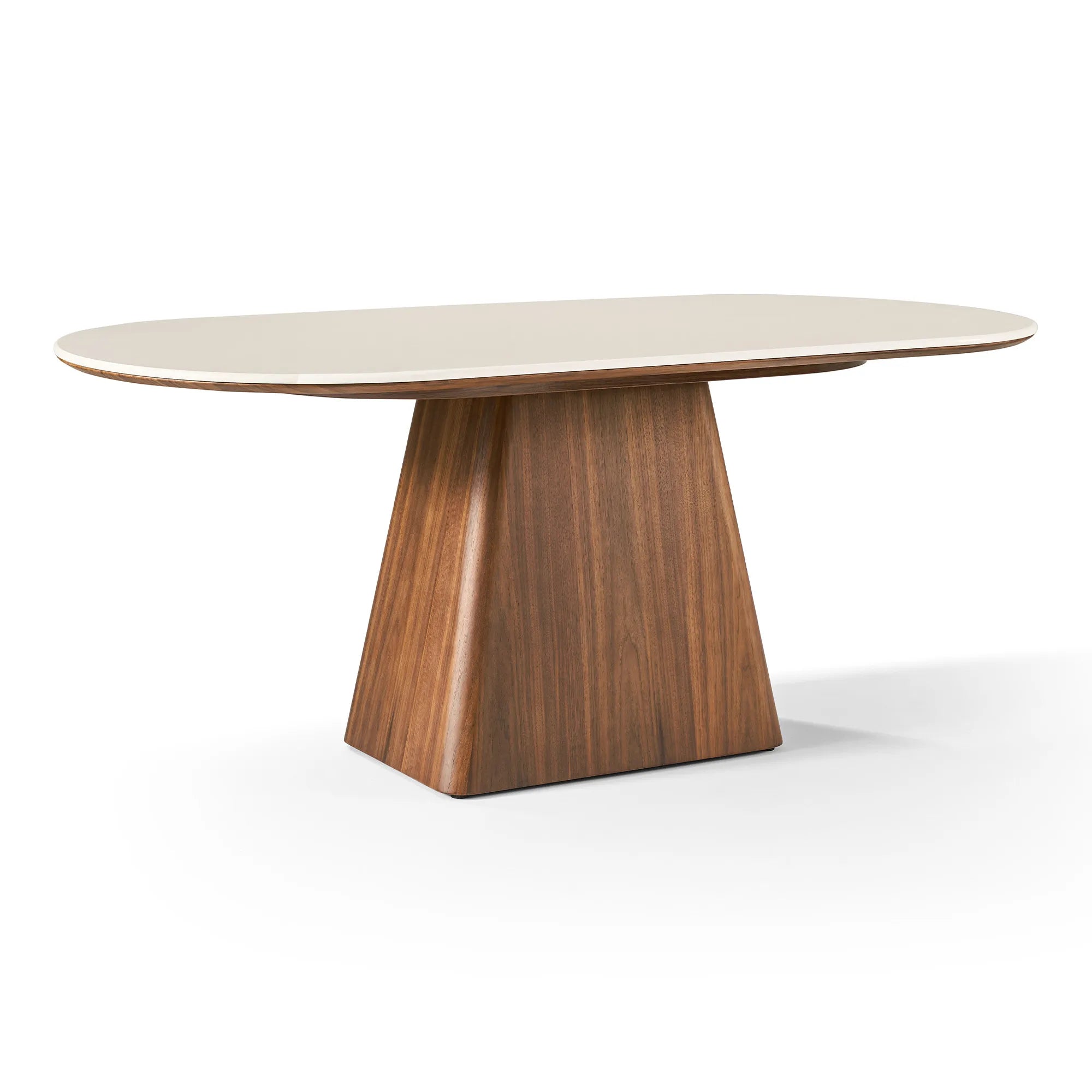 Japandi Stone & Wood Table