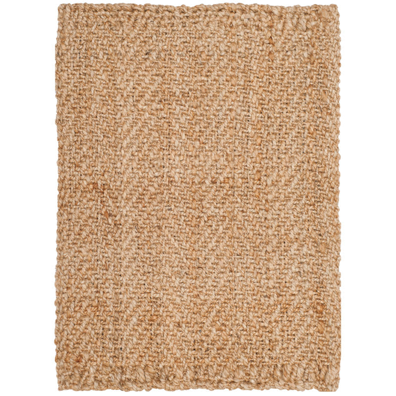 Japandi Natural Jute Pile Rug - Garette – view 2