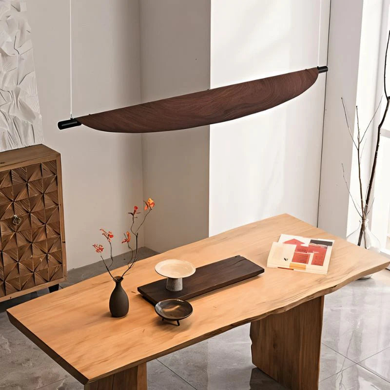 Japandi Cylinder Pendant Light – Fynn