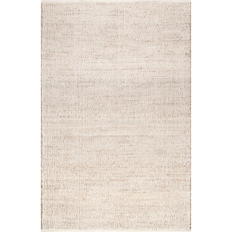 Japandi Jute and Cotton Rug - Helton