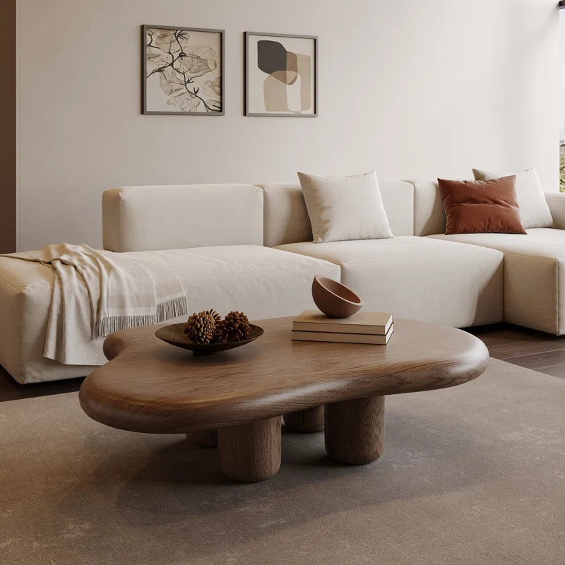 Japandi Cloud Shape Coffee Table