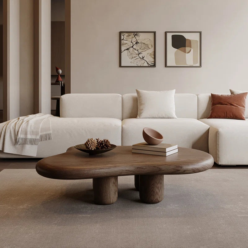 Japandi Cloud Shape Coffee Table