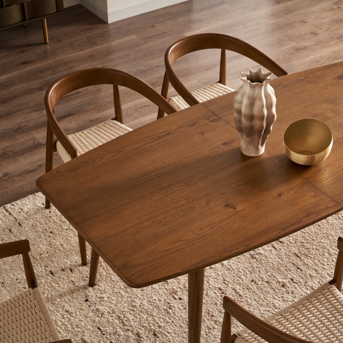 Japandi Brown Wood Table