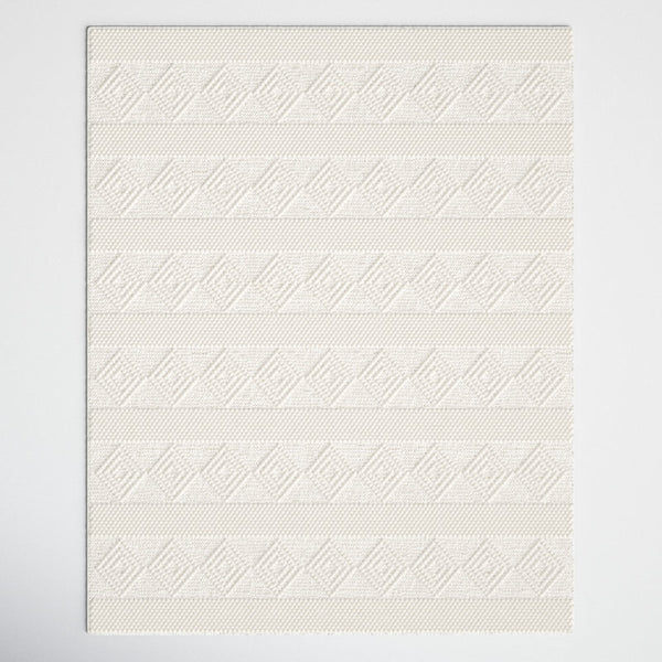 Japandi Flatweave Wool Rug - Latrissa