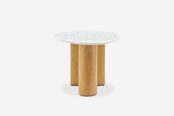 Japandi Marble Side Table