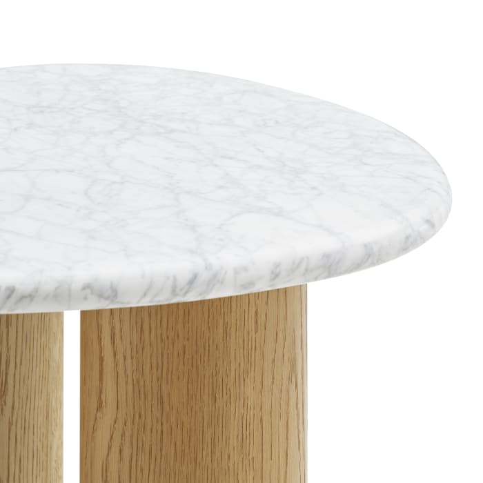 Japandi Marble Side Table