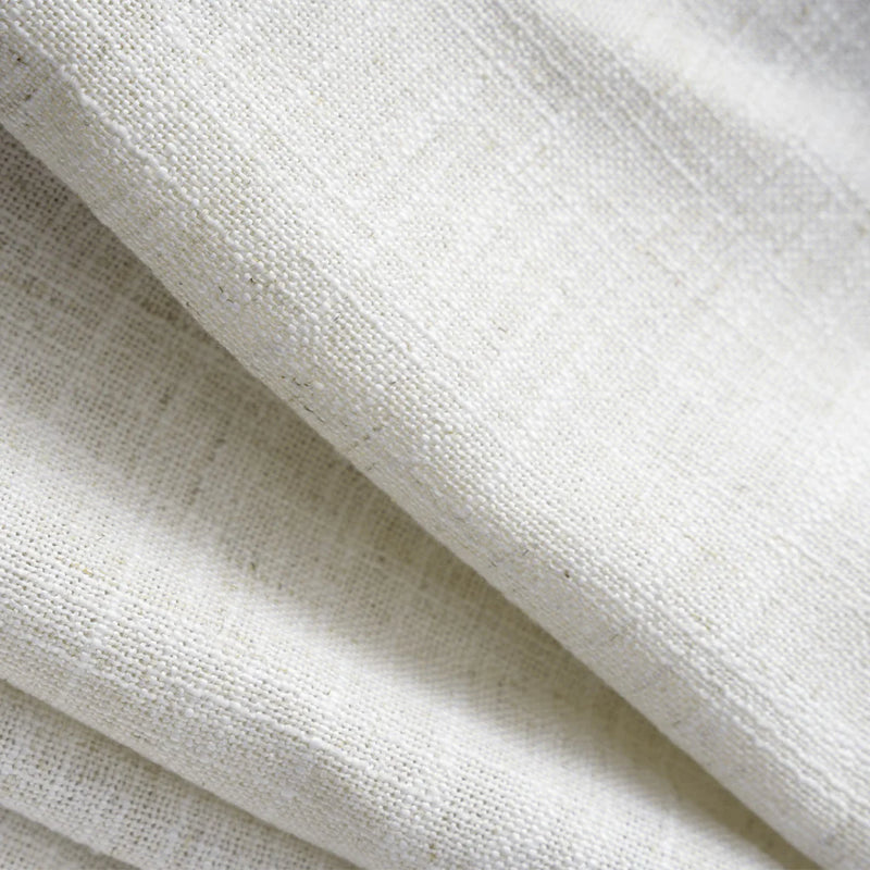 Japandi Linen Blackout Curtains | Pleated