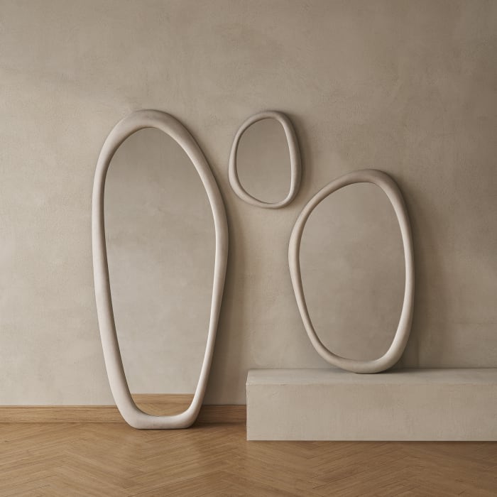 Japandi Irregular Wall Mirror