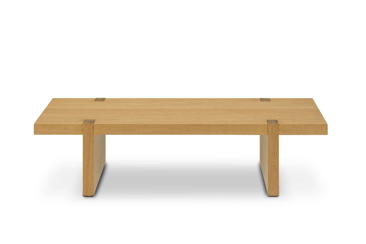 Japandi Low Oak Coffee Table - Mori